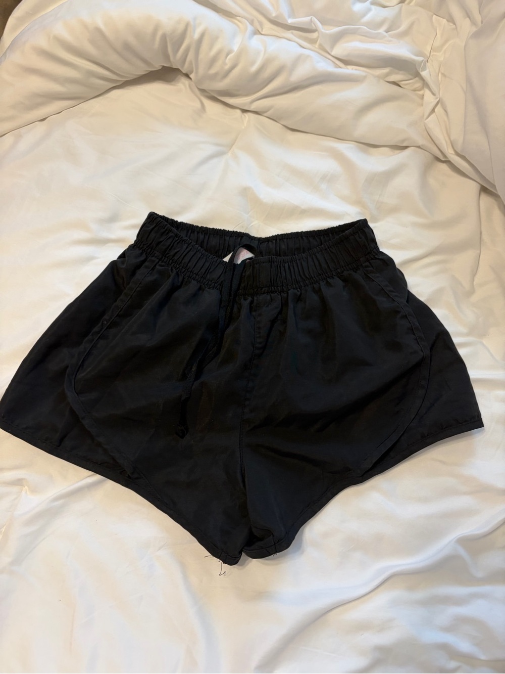 Black Ultra Performance Athletic Shorts